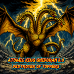 Atomic King Ghidorah - Destroyer of Toppers